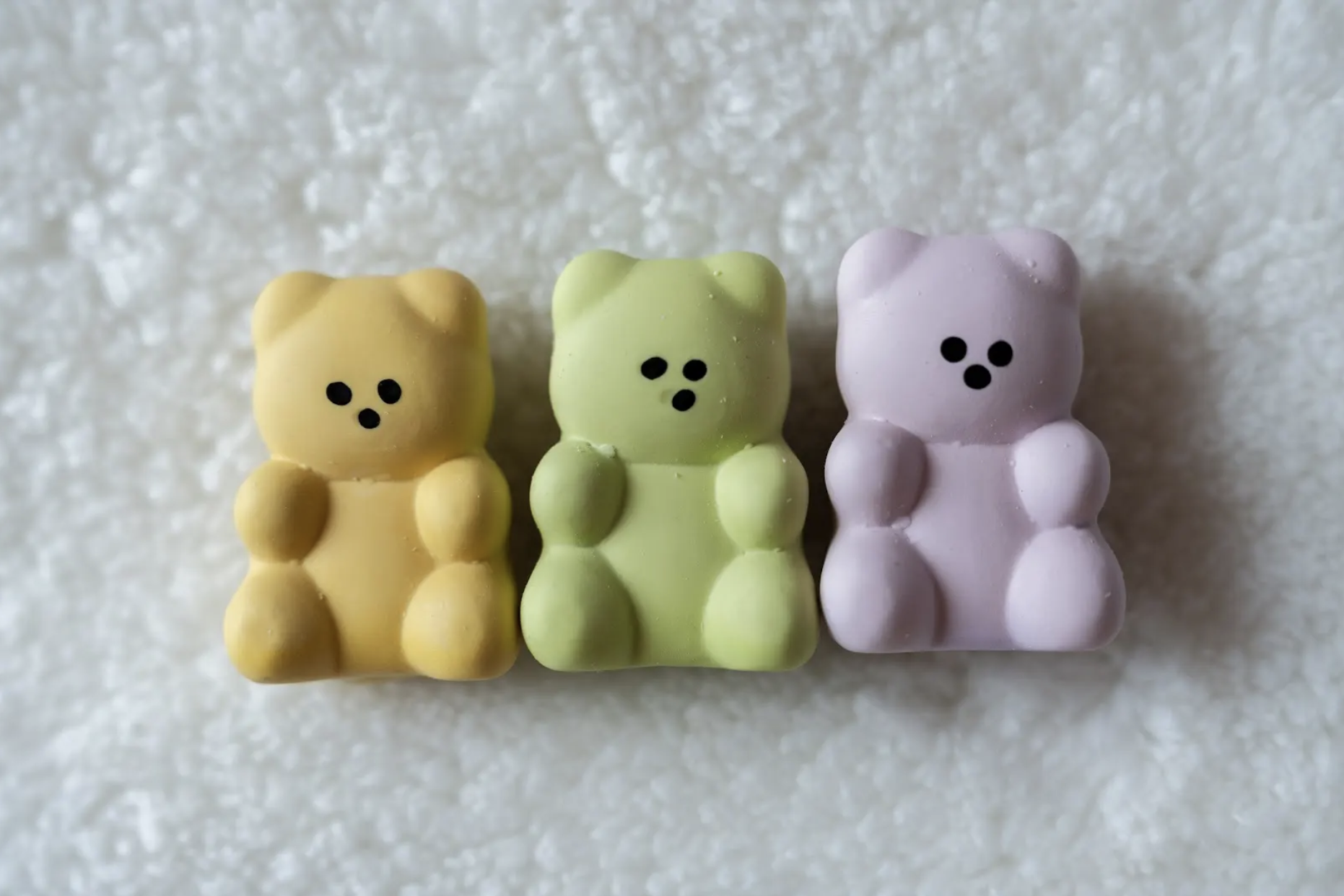  BITE MEQQ小熊(3入組)乳膠玩具